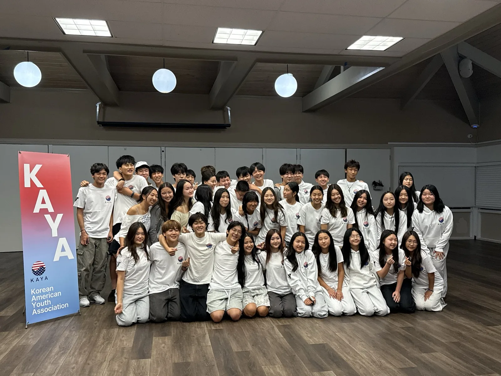 A group photo with KAYA