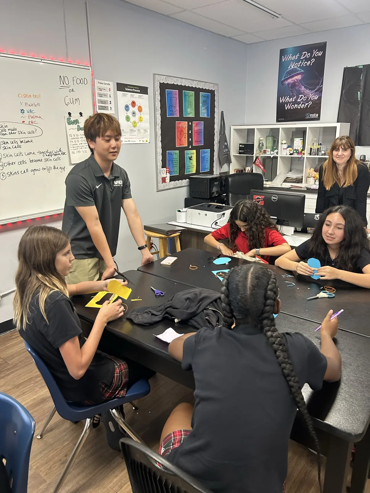 Sharing an activity with classmates