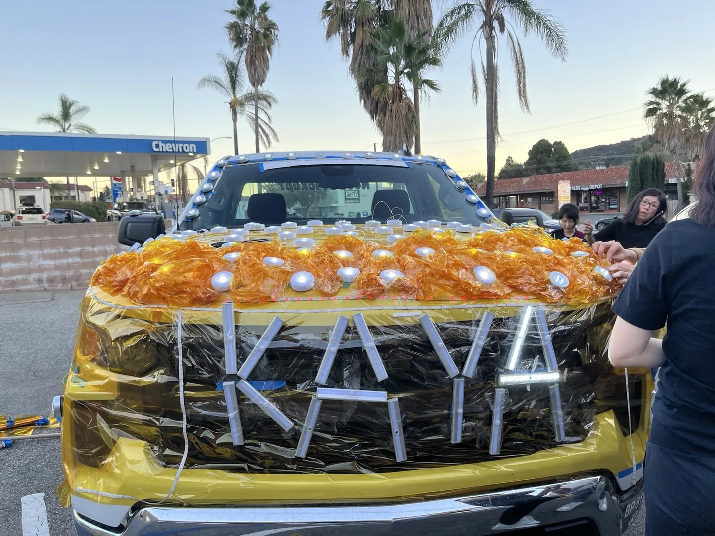 Getting the KAYA truck ready