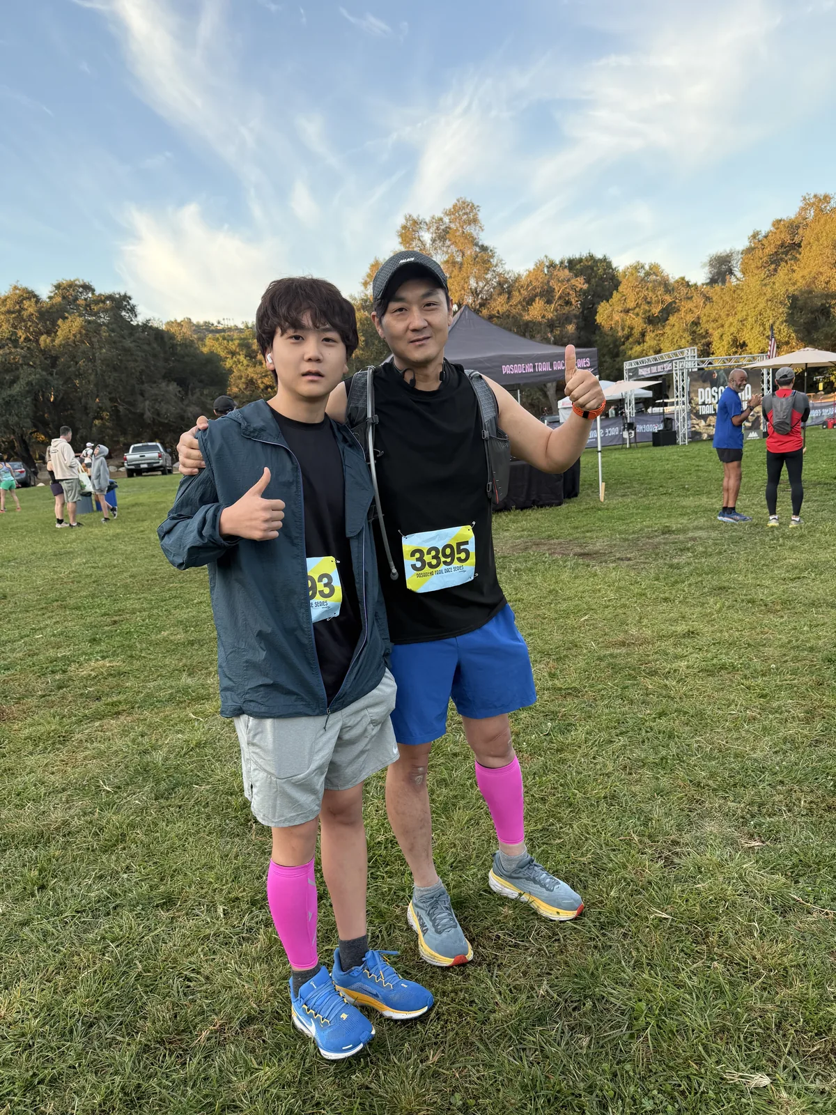 At the Pasadena Trail Race Series